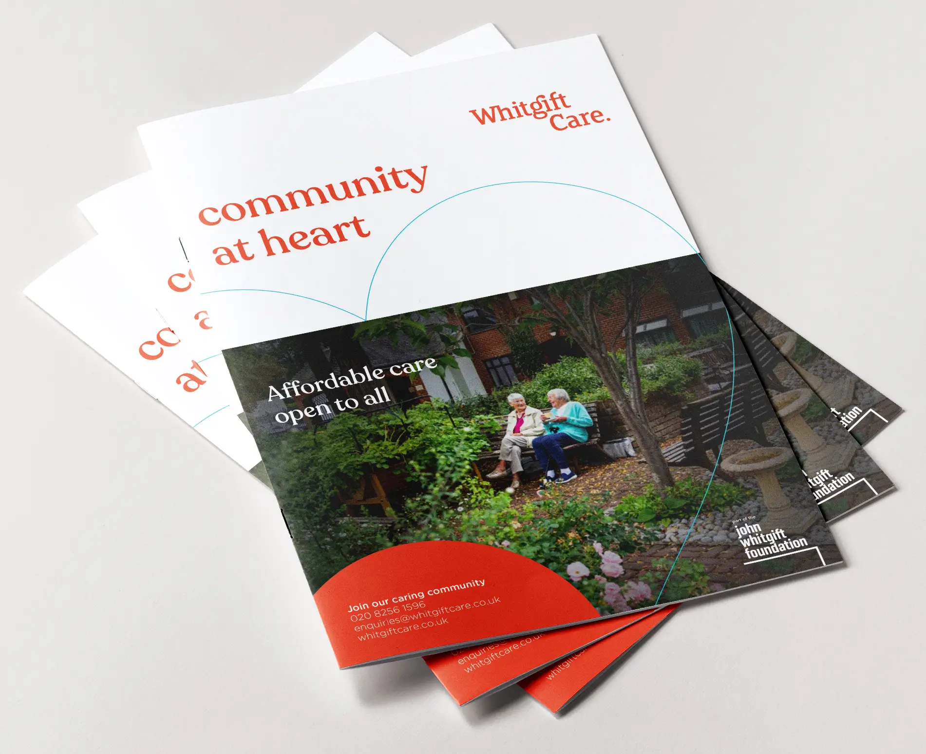 Whitgift Care Brochure Mockup