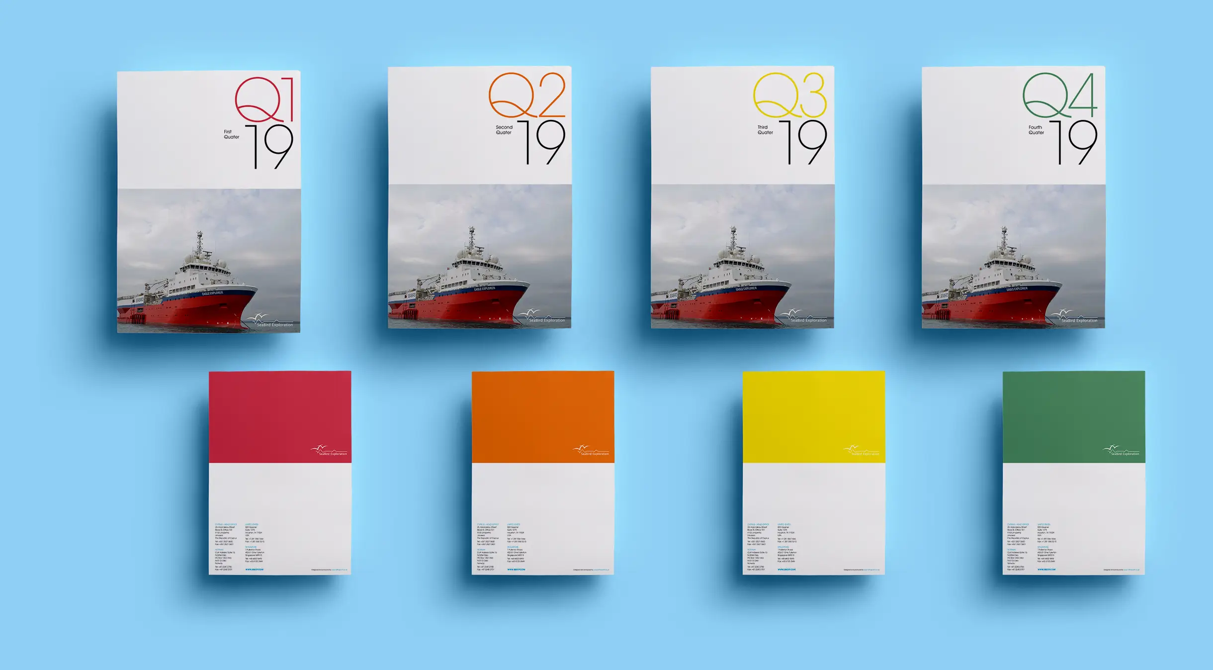 4 covers backs
